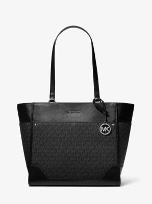 harrison large logo tote bag michael kors|michael kors harrison tote.